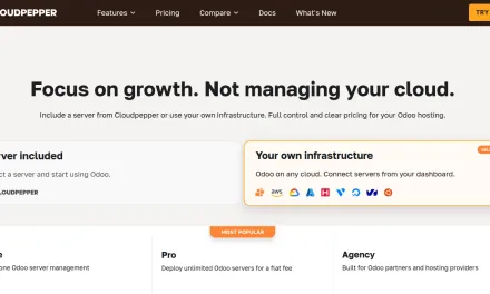 Cloudpepper - Best Odoo Hosting for Odoo Partners