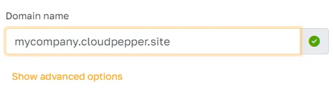 Free cloudpepper.site sub domainname for Odoo