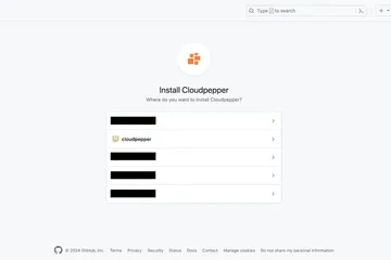Link Github with Cloudpepper