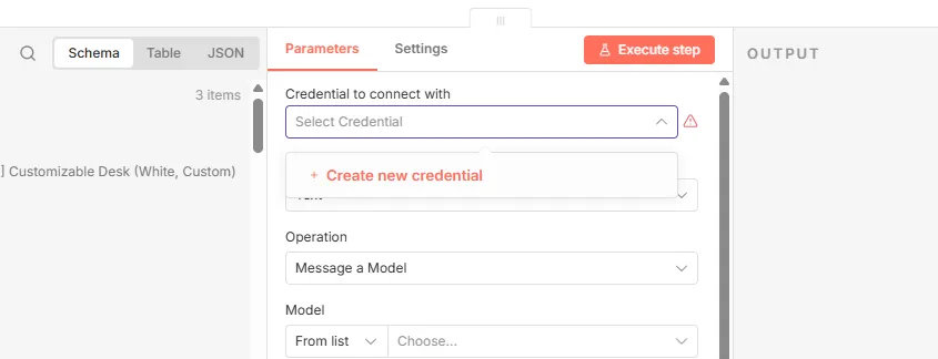 odoo n8n open ai credentials