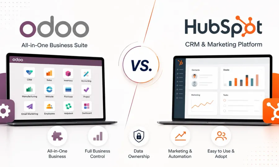 Odoo vs HubSpot: what to choose
