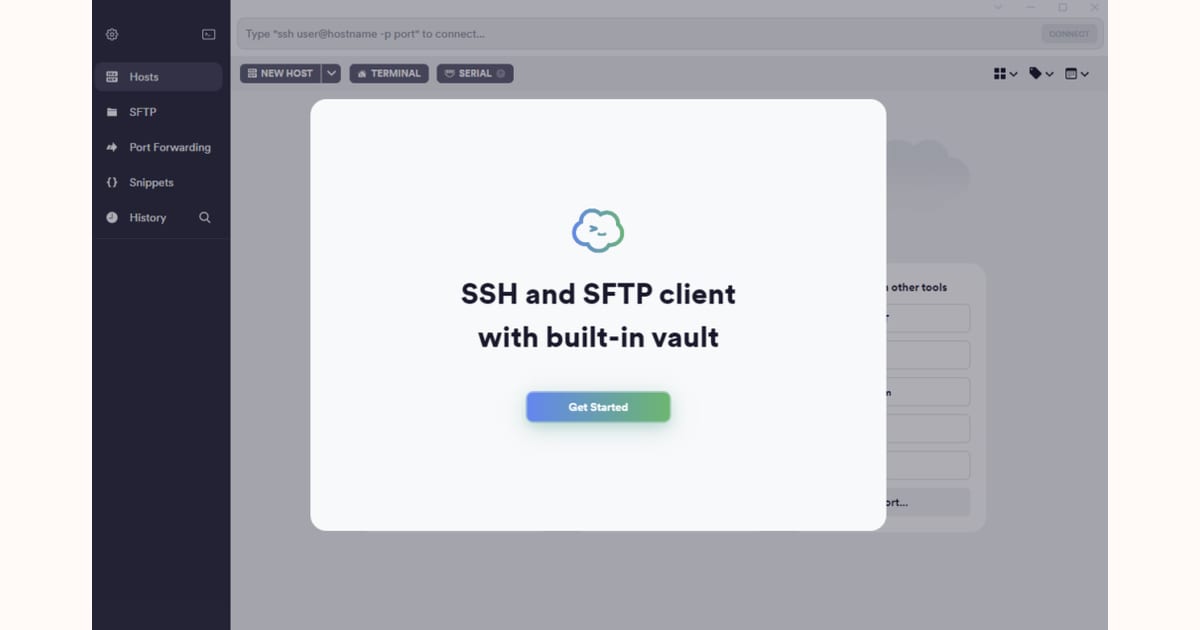 Connect via SSH with Termius - Cloudpepper