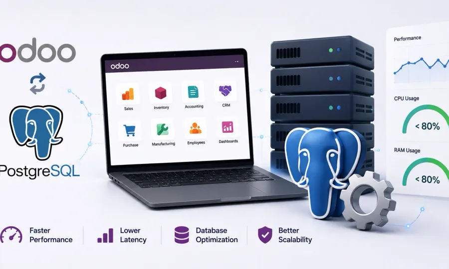 Optimize Odoo and PostgreSQL performance