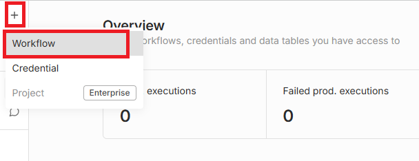 odoo n8n create new workflow