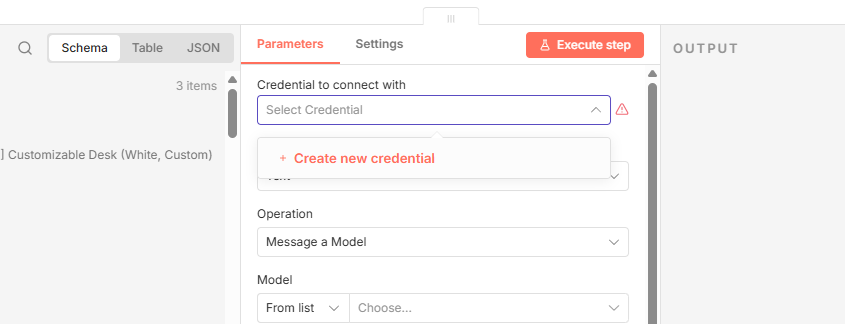 odoo n8n open ai credentials
